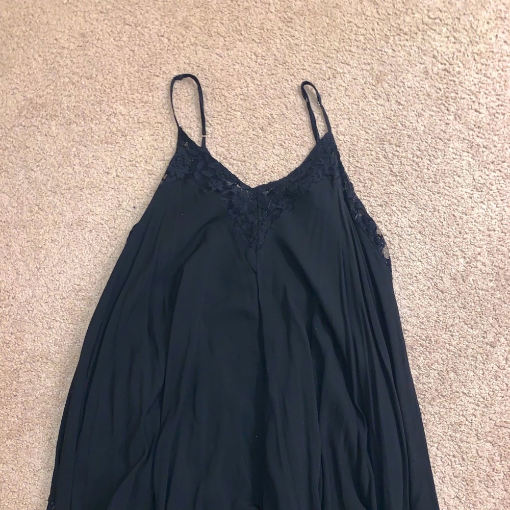 Black paper heart dress from LF.
